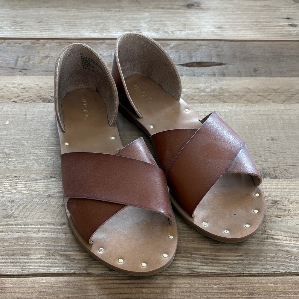 Brown Leather Sandals